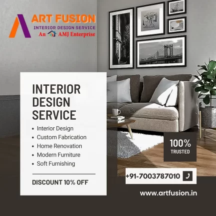 Revamp Your Space with ArtFusion: Premier Interior Design Services in Behala