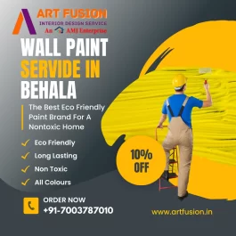 Experience Excellence with ArtFusion’s Premium Wall Painting Service in Behala