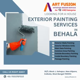 Get the Best Exterior Painting Services near Behala – Transform Your Home Today!