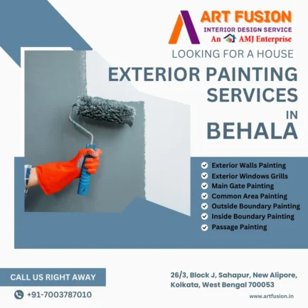 Get the Best Exterior Painting Services near Behala - Transform Your Home Today!