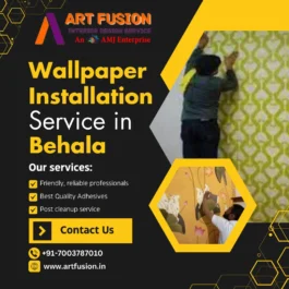 Transform Your Space with Expert Wallpaper Installation Services near Behala – Get a Free Quote Today!