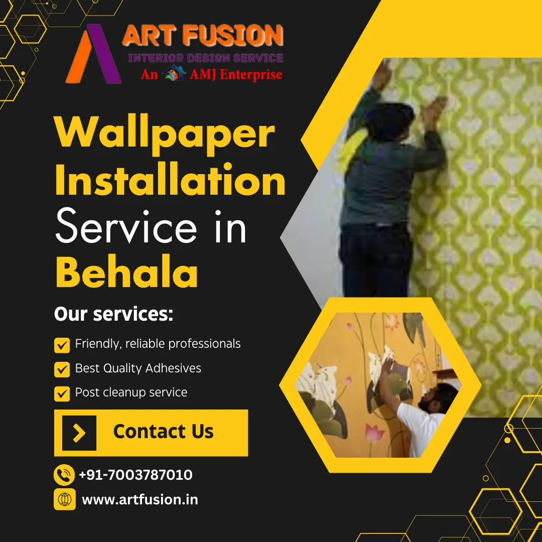 Transform Your Space with Expert Wallpaper Installation Services near Behala - Get a Free Quote Today!