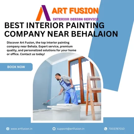 Best Interior Painting Company Near Behala Art Fusion Services